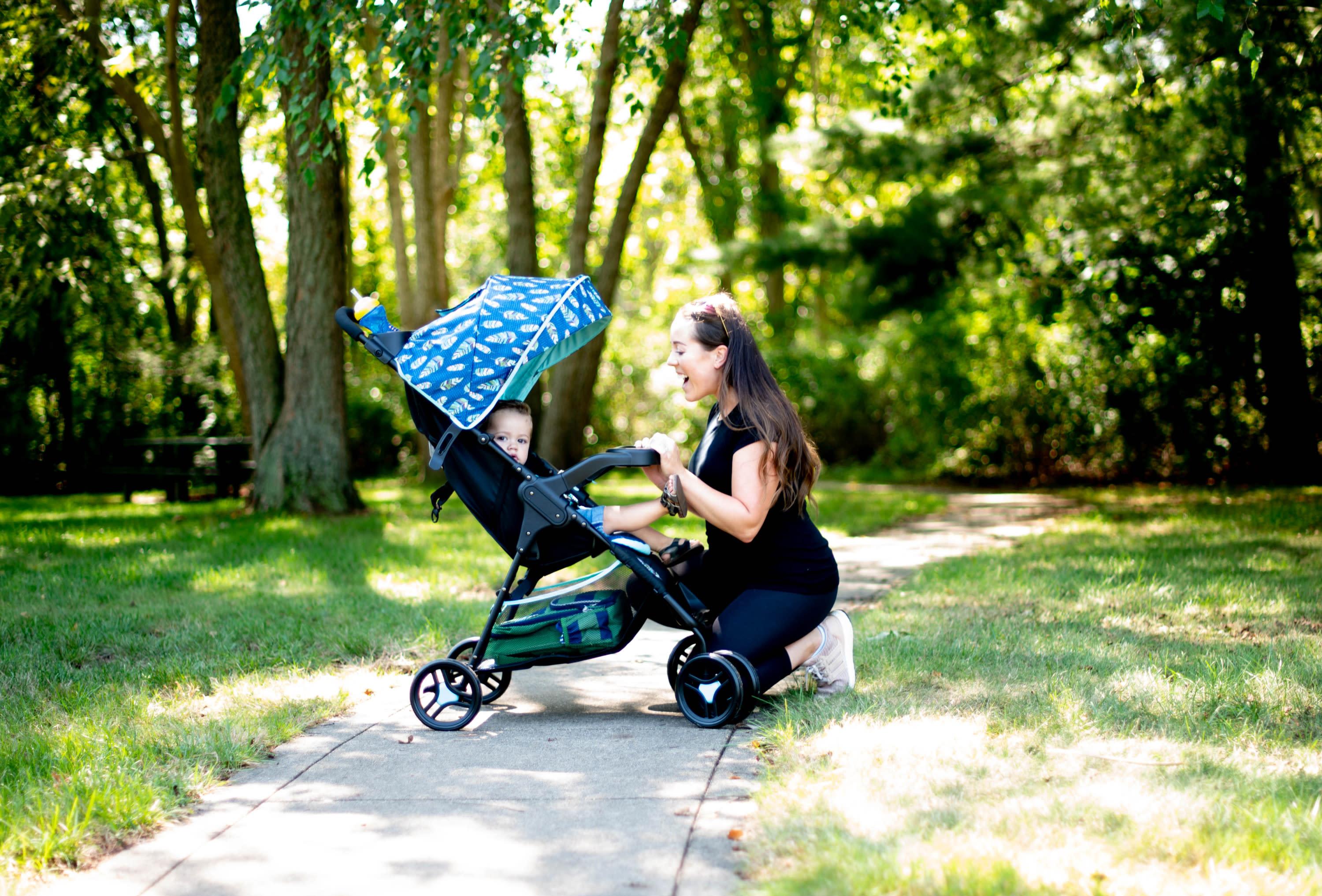 Cosco Lift & Stroll DX Travel System, Featherly - image 5 of 18