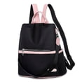 thumbnail image 3 of Yellow Mochila Oxford informal a la moda para mujer, mochila impermeable para adolescentes y niñas, mochilas escolares, bolsa de viaje rosa para mujer, 3 of 5