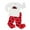 Red, variant on PMVFHDE Boys Soft Clothing Sets Little Boys Girls Kids Cute Casual Prints Pajamas Long Sleeve Suit Toddler Clothes Sleepwear Red,5-6 Years