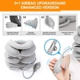 thumbnail image 4 of Cervical Neck Traction Device for Home Use, Inflatable Neck Stretcher for Instant Neck Pain Relief, Adjustable Neck Support Brace, Neck Decompression, 4 of 7