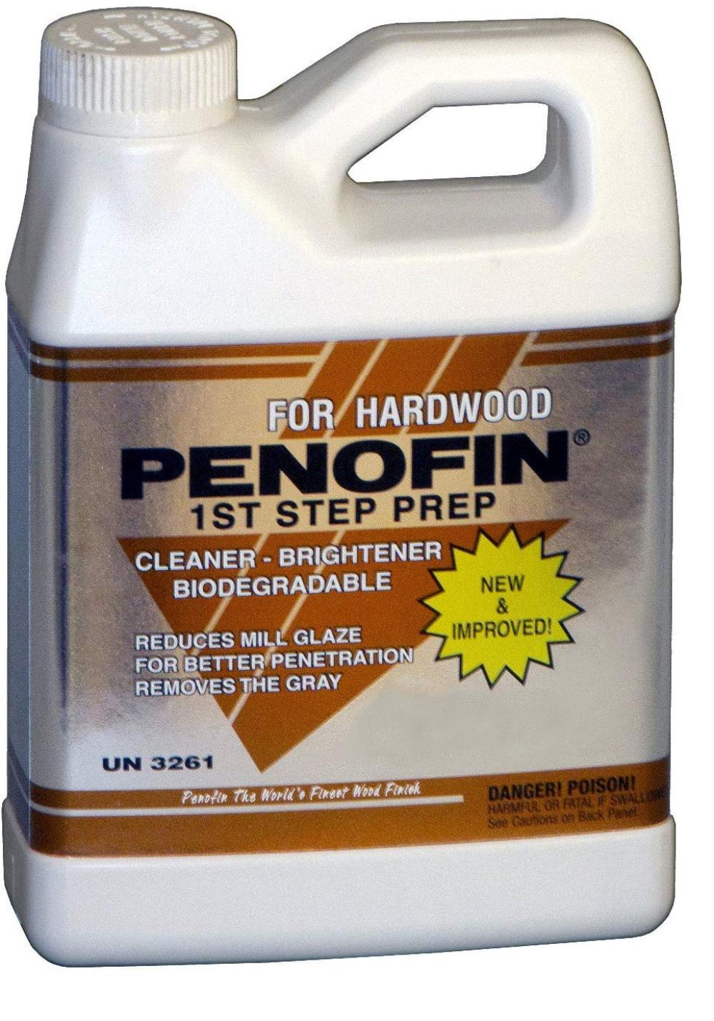  FSTEPQT Exterior Prep Wood Cleaner 1st Step/Quart, Natural oil