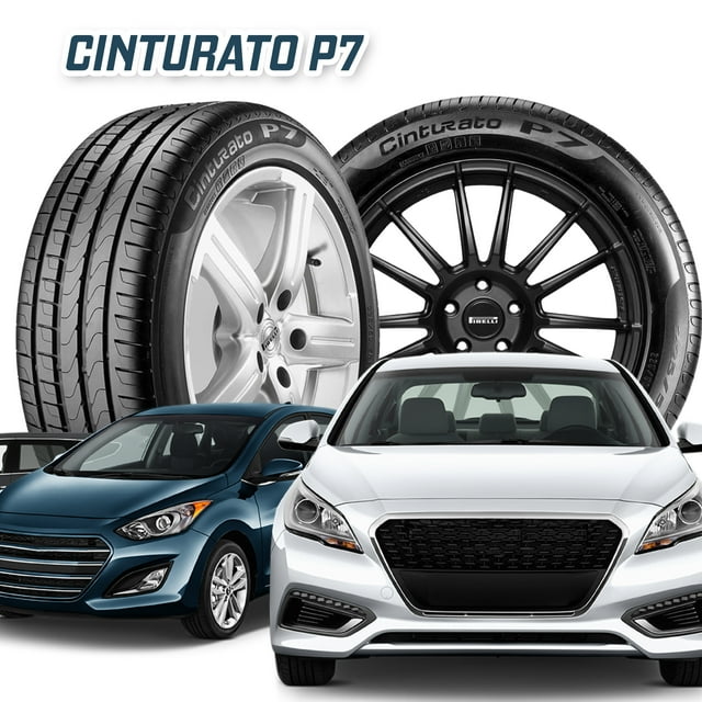 PAQUETE 4 LLANTAS PIRELLI CINTURATO P7 205 55 R16 91V