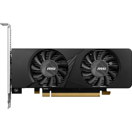 MSI LP GeForce RTX 3050 6GB GDDR6 PCI Express 4.0 x8 ATX Graphics Card RTX 3050 LP 6G OC