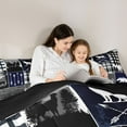 thumbnail image 4 of Feelyou Adventure Camp Full Size Comforter Sets, Lake House Bedding Sets, 3pcs, 4 of 7