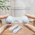 thumbnail image 4 of Wholesale Infant Products Cabinet Locks & Straps for Child Furniture Safety Refrigerator Door Lock Child Safety Strap Locks, 4 of 8