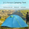 thumbnail image 4 of GVDV Backpacking Tent, 2 Person Instant Camping Tent, Professional Waterproof, Double Layer for Outdoor Camping Hiking 4 Season, 4 of 10
