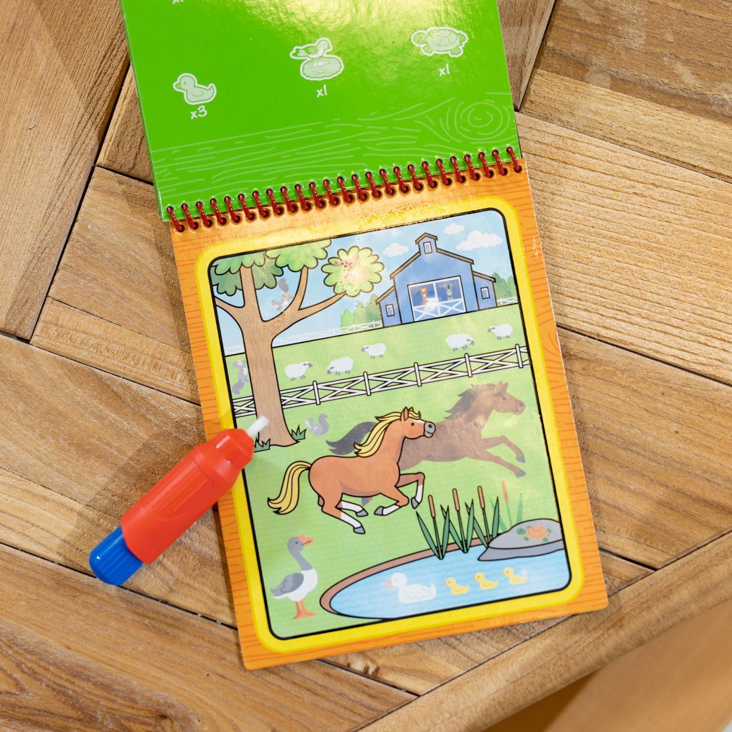 Melissa & Doug Water Wow! On The Farm - FSC Certified, On The Farm