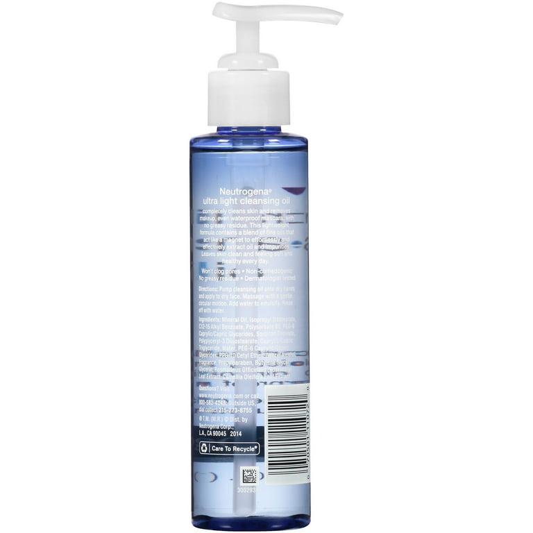 Neutrogena on sale cleansing oil