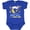 Royal Blue, variant on I Love my Great Aunt to the Moon and Back Cute Sheep Boys or Girls Baby Bodysuit