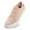 Pink, variant on JENN ARDOR Women Fashion Canvas Sneakers Slip On Shoes Elastic the Laces Low Top Casual Walking Shoes Flats Easy On and Off,SPP
