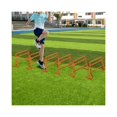 thumbnail image 3 of RedSwing Adjustable Agility Hurdles & Marker Cones, 4-Height Speed Training Equipment, Portable, 10 Hurdles & 6 Cones, Orange, 3 of 9