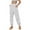 a-White28566, variant on VNKIDY Women's Casual Pants Solid Color Loose Fit Cargo Sweatpants Elastic Waisted Drawstring Trousers With Multiple Pockets For Streetwear Casual Style Stylish Pants