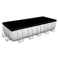 thumbnail image 3 of Bestway Power Steel 21' x 9' x 52" Rectangular Above Ground Pool Set, Gray, 3 of 10