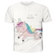 thumbnail image 1 of Camiseta para niños, camiseta de dinosaurio, ropa de unicornio de poliéster para niñas y niños, camiseta de manga corta para niños, ropa para bebés Teen10T Gao Jinjia LED, 1 of 2