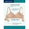 thumbnail image 5 of Vanity Fair Women's Body Shine Full Coverage Wirefree Bra, Style 72298, 5 of 6