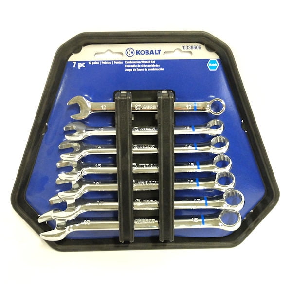 Kobalt 7Piece Metric Combination Wrench Set Item 338606 Model