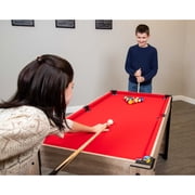 Hathaway Madison 6-in-1 Multi Game Table with Foosball, Table Tennis, 54-in