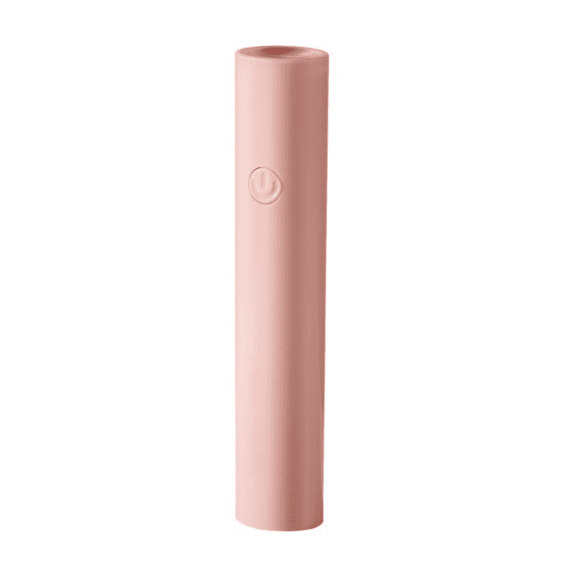 Rechargeable Mini UV LED Nail Lamp - Portable 1-Bead Handheld Curing Light with 60S/120S Timer, ABS Material, Lightweight 21g, Compact 10*2.1*1.8cm Design for Quick Nail Polish Drying (Plug-in &