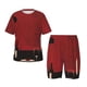 thumbnail image 1 of Balery Minimalist Romantic Dinner Conjunto de Pijama Infantil de Manga Corta con Estampado – Ropa de Dormir de Algodón Suave-3X-Large, 1 of 6