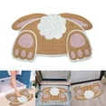 thumbnail image 2 of Hearth & Gear Spring Bunny Welcome Rug Bunny Resurrection Rug Stains Non Farmhouse Decorative Rug Farmhouse Spring Rug Carpets for Living Room Soft Couch Blanket Dog Blanket Room Size Rugs Full Size, 2 of 6