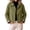 Green-1, variant on Womens Cropped Trench Coat Lightweight Lapel Single Breasted Jacket Fall Windbreaker Fashion Outerwear with Plaid Lining