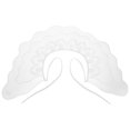 thumbnail image 1 of WEUVEB Removable White Faux Collar Clip on Shawl Decorative Women's Half Shirt for Clothes, 1 of 8