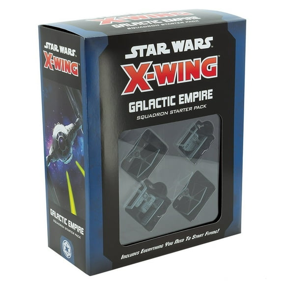Star Wars: X-Wing Second Edition - Galactic Empire Squadron Starter Pack 2 players, ages 14+, 30-45 minutes