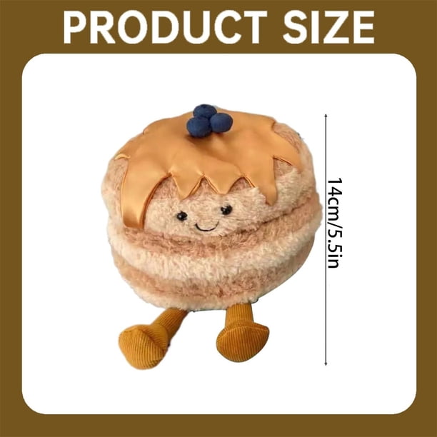 5.5in Amuseables Fran Pancakes Fun Gift Idea Plushies Toy for