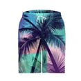 thumbnail image 4 of Miqool Mens Swim Trunks Quick Dry Board Shorts Breathable Hawaii Beach Shorts Swimwear Bathing Suits with Pockets, 4 of 4