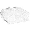 thumbnail image 4 of Water Hyacinth Paper Hand Towels Storage Tray Dispenser Organizer, Buffet Napkin Caddy, Natural, 4 of 7