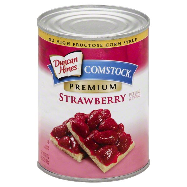 Comstock Premium Strawberry Pie Filling Or Topping 21 oz