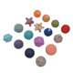 thumbnail image 4 of Bolas sensoriales ANGGREK para Bebés 16 Piezas Juguete multicolor Masaje atractivo Alivio Del estrés, 4 of 8