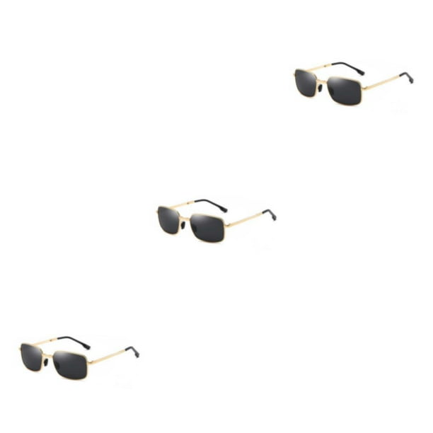 Gafas de sol fotocromáticas Minnieouse polarizadas plegables de metal color Oro