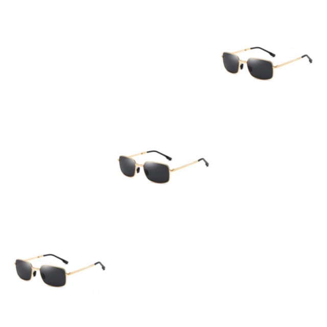 Gafas de sol fotocromáticas Minnieouse polarizadas plegables de metal color Oro