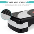 thumbnail image 3 of Best Choice Products 30in Aerobic Step Platform Adjustable Exercise Fitness Workout Accessory w/ 6 Risers, 3 of 7