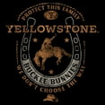 thumbnail image 2 of Women's Yellowstone Protect This Family Buckle Bunnies  Graphic T-Shirt, 2 of 4