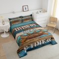 thumbnail image 4 of Erosebridal Rustic Farmhouse Bedding Queen Comforter Set, Sailboat Down Comforter, Paddle Decor, Breathable 3pcs, 4 of 7