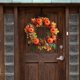thumbnail image 4 of Guirnalda de calabaza de otoño de 12 pulgadas para colgar en la pared, accesorio de foto, guirnalda Floral, decoración verde para Halloween, granja, BLESIY Corona de otoño, 4 of 7