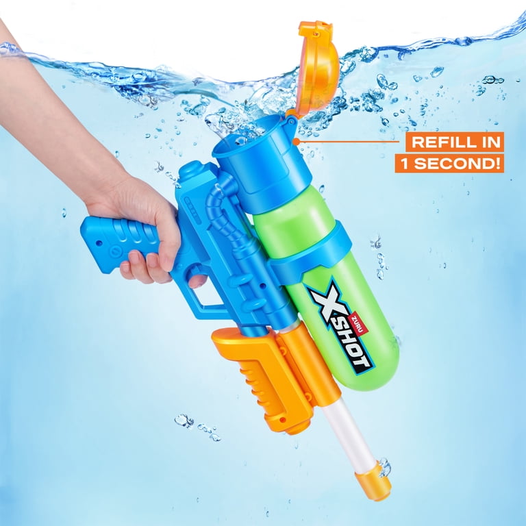 XSHOT Water Fast Fill (33ft & 750ml) 80s Super Splash Green