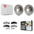 thumbnail image 1 of Transit Auto Front Disc Brake Rotors and Ceramic Pads Kit for Car 1997 Chevrolet Blazer GMC Jimmy K8T-100002, 1 of 11