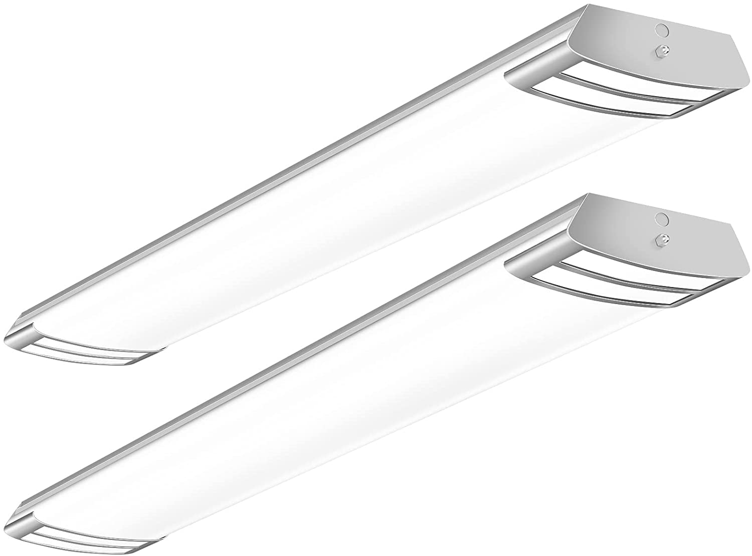 4ft LED Flush Mount Linear Lights 40W 4500lm Kitchen Light Fixtures