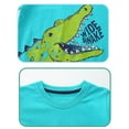 thumbnail image 4 of ATAIKU 2-7T Boys Summer Pajamas Sets T-shirt + Shorts 100% Cotton Pjs for Toddler - Dinosaur, 4 of 9