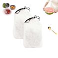 thumbnail image 1 of 100 Pcs Couvercles en Plastique Chiclife, Sacs de Conservation Réutilisables pour Bols, Assiettes de Cuisine, 1 of 7