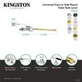 thumbnail image 4 of Kingston Brass KTBALD1 Heirloom Universal Front or Side Mount Toilet Tank Lever in Polished Chrome, 4 of 5