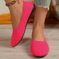 thumbnail image 5 of Hot Pink Ladies Casual Flats With Mesh Upper Easy To Wear Design Perfect For Quick Trips And Relaxed Occasions, 5 of 7
