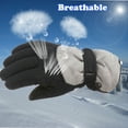 thumbnail image 6 of Toddler Gloves Winter Outdoor Kids Boys Girls Snow Skating Snowboarding Windproof Warm Ski Ski L, 6 of 6