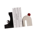 thumbnail image 5 of yotijay Art Statues Art Sculptures Bookends Book Ends Decorative Figurines for Bookshelf with 3 Books, 5 of 9
