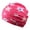J, variant on Yucurem 1 Pack Oversized Printed Fabric Swim Cap for Women Men, Breathable Elastic Flexible Swim Caps, Lightweight Ear Protection Bathing Caps Diving Swimming Equipment