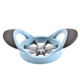 thumbnail image 1 of Matsuzay Divisor de frutas, rebanador de acero inoxidable, divisor de 8 secciones, descorazonador de Metal, borde afilado, utensilio de cocina Herramientas y accesorios para hornear, 1 of 6