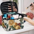 thumbnail image 5 of HELLHERO Fold Flat Make up Cosmetic Bags (8.86"x6.5"x5.9"), Gift for Adults, Fruit, 5 of 6